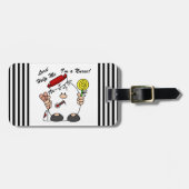 主救済私はナース ラゲッジタグ (正面横)