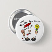 主救済私はナース 缶バッジ (正面&裏面)