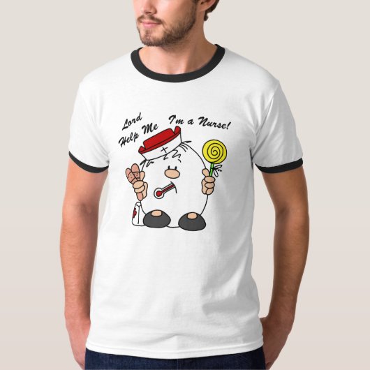主救済私はナース Tシャツ (正面)
