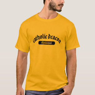 主教カトリック教の執事 Tシャツ