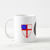 主教盾のマグ コーヒーマグカップ (左)