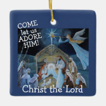 主来主キリスト、出生を崇拝しよう