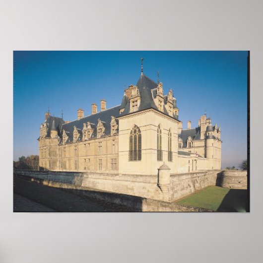 主正面と南正面 ポスター (正面)