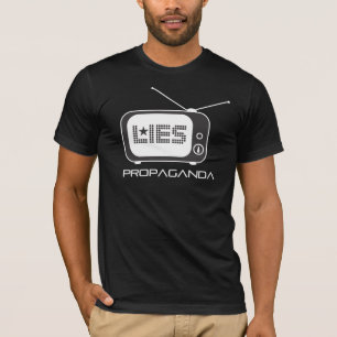 主流媒体のうそ Tシャツ