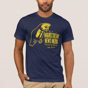 主流媒体のTシャツ Tシャツ