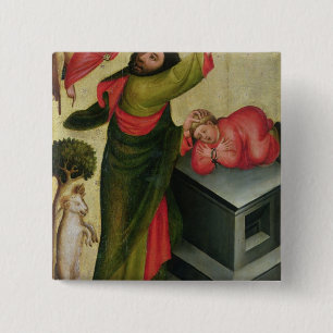 主祭壇からのアイザックの犠牲 缶バッジ