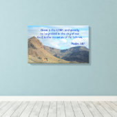 主素晴らしだ！ キャンバスプリント (インサイチュ (ウッドフロア))