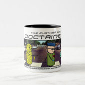 主義の人!! 大修道院の道のマグ ツートーンマグカップ (中央)