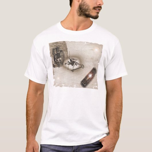 主蒸気のパンクを得て下さい Tシャツ (正面)