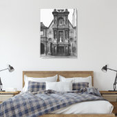 主要なファードの中央�部分 キャンバスプリント (インサイチュ (寝室))