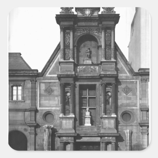 主要なファードの中央�部分 スクエアシール (正面)