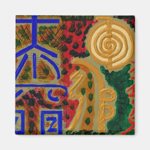 主要な霊気の治療の記号 マグネット