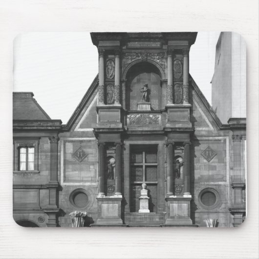 主要なfa�adeの中央一部分 マウスパッド (正面)