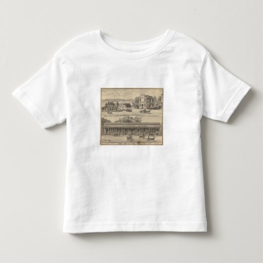 主要なStの森林 トドラーTシャツ (正面)