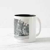 主要なSt.のサウサンプトンのロングアイランドNYのヴィンテージ ツートーンマグカップ (正面右)