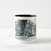 主要なSt.のサウサンプトンのロングアイランドNYのヴィンテージ ツートーンマグカップ (中央)