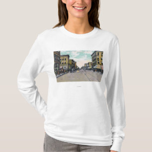 主要なStreetBoiseからの西部の眺め、ID Tシャツ