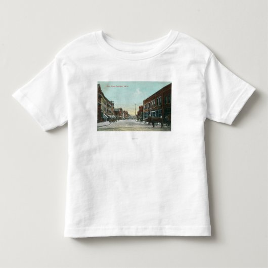 主要なStreetLewistonの眺め、ID トドラーTシャツ (正面)
