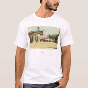 主要なStreetLos Gatos、カリフォルニアの眺め Tシャツ
