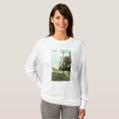 主要なStreetMonrovia、カリフォルニアの眺め Tシャツ (正面フル)