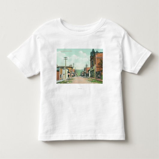 主要なStreetRoseburgの眺め、または トドラーTシャツ (正面)