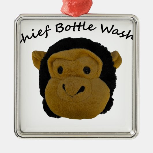 主要ボトル洗浄機 メタルオーナメント (正面)