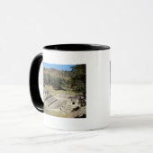 主要広場、クラシックな期間のBallcourt マグカップ (正面左)