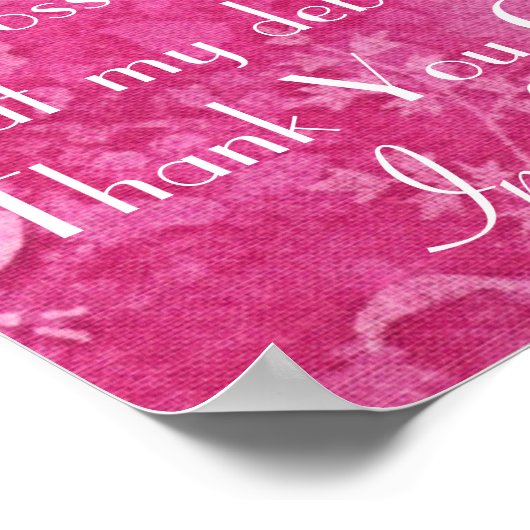 主親愛よ私を許して私のポスターを清めなさい ポスター (角)