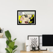 主親愛よ！何という変人 ポスター (ホームオフィス)