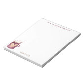 主親愛よ、私の渇いた熱いココアメモ帳をクエンチ ノートパッド (回転)