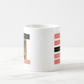 主観性! 、明白 コーヒーマグカップ (中央)