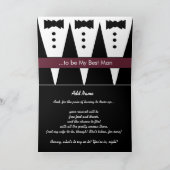 主賓お願いカード ユニーク カスタマイズ可能 V01 招待状 (内部)