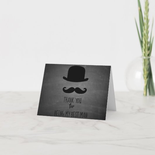 主賓として参加してくれてありがとう カード (正面)