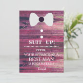 主賓として参加してほしいという依頼の招待状 招待状 (スタンド正面)