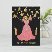 主賓のハロウィン結婚式への招待 招待状 (スタンド正面)