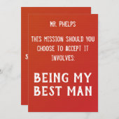 主賓 招待状 (正面/裏面)