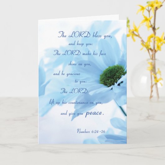 主賛美と保お前考えの宗教 カード (黄色い花)