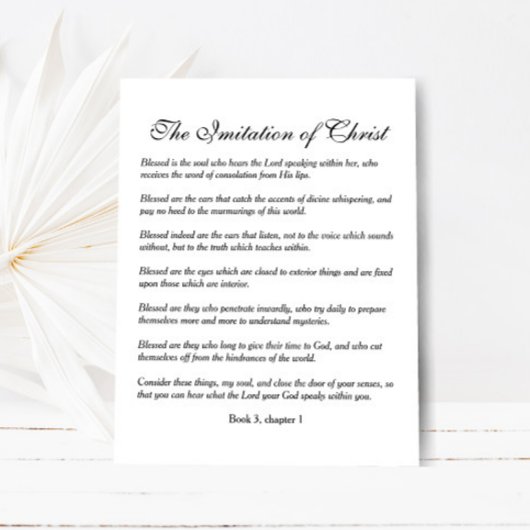 主賛美の声を聞く魂 ポストカード