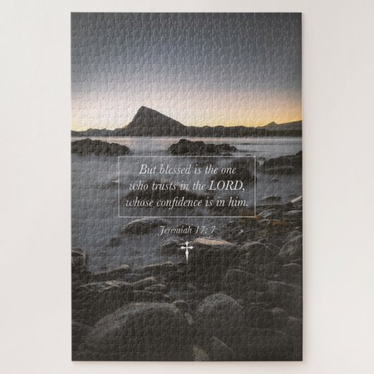 主賛美信仰を信ずる者は ジグソーパズル (縦)