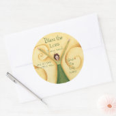 主賛美 – ステッカー (封筒)