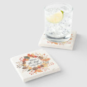 主賛美 ストーンコースター (横)