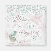 主賛美- Ps 103:1 マグネット (正面)