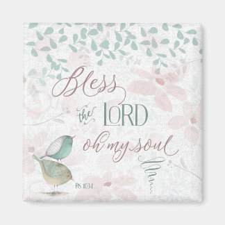 主賛美- Ps 103:1 マグネット