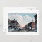 主車と馬通りの眺め ポストカード (正面/裏面)