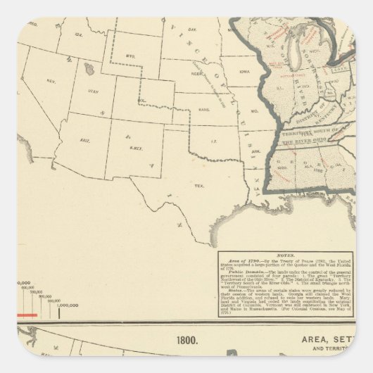主題性統一された州 スクエアシール (正面)