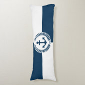 主題航海のデザイン ボディピロー (正面縦)