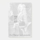 主F.は時間厳守を要求します! おもしろいな完全主義 ポストイット (正面)