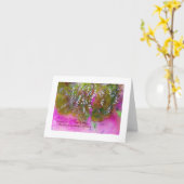 主Is My Strengthおよび歌 カード (黄色い花)