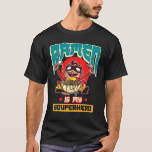 丼アジア弁当うどんアジア料理 Tシャツ