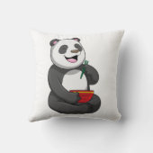 丼ラーメンのパンダ クッション (裏面)